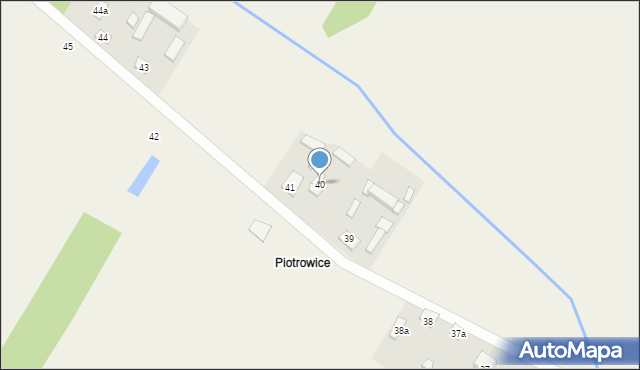 Rybnik, Rybnik, 40, mapa Rybnika