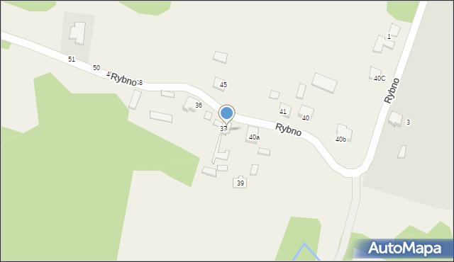 Rybno, Rybno, 38, mapa Rybno