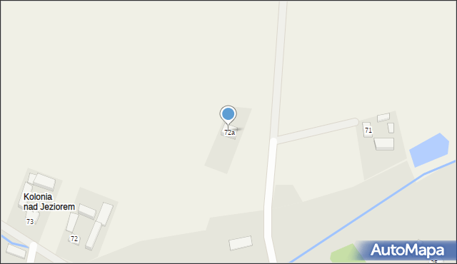 Rybno, Rybno, 72a, mapa Rybno