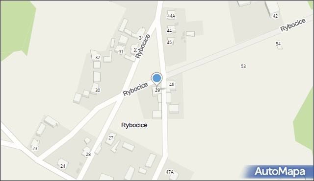 Rybocice, Rybocice, 29, mapa Rybocice