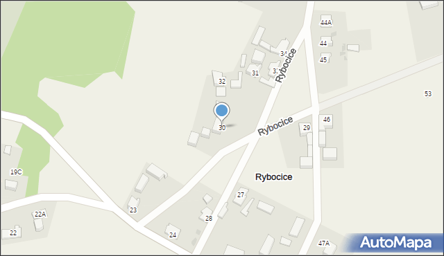 Rybocice, Rybocice, 30, mapa Rybocice