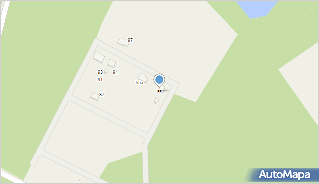 Rybojady, Rybojady, 55, mapa Rybojady