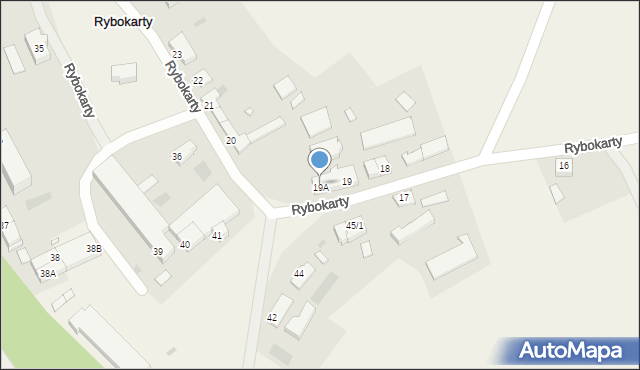Rybokarty, Rybokarty, 19A, mapa Rybokarty
