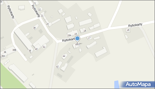 Rybokarty, Rybokarty, 45/1, mapa Rybokarty