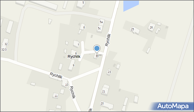 Rychlik, Rychlik, 30, mapa Rychlik