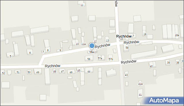 Rychnów, Rychnów, 57, mapa Rychnów