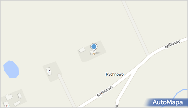 Rychnowo, Rychnowo, 9, mapa Rychnowo