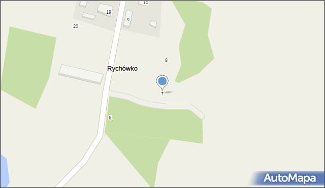 Rychówko, Rychówko, 7, mapa Rychówko