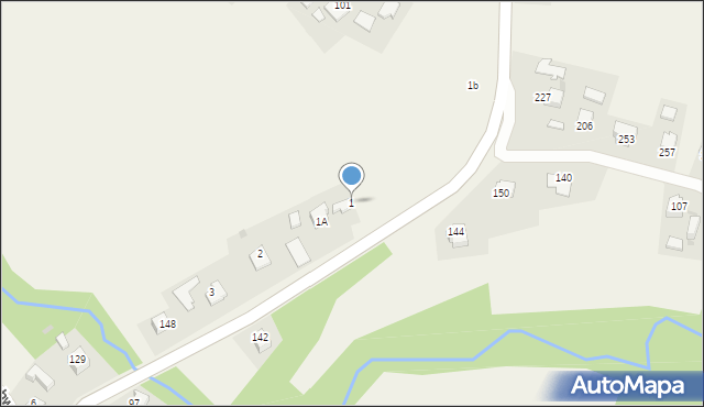 Rychwałd, Rychwałd, 1, mapa Rychwałd