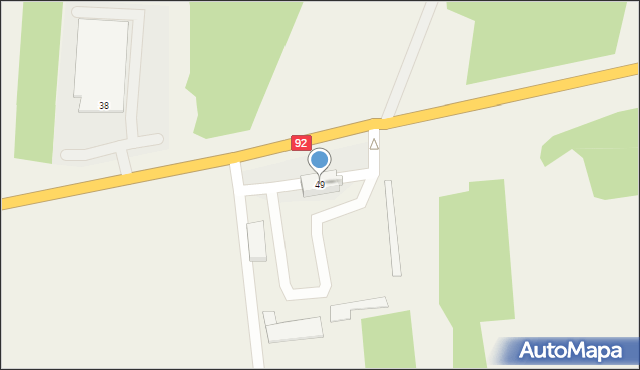 Ryczołek, Ryczołek, 49, mapa Ryczołek