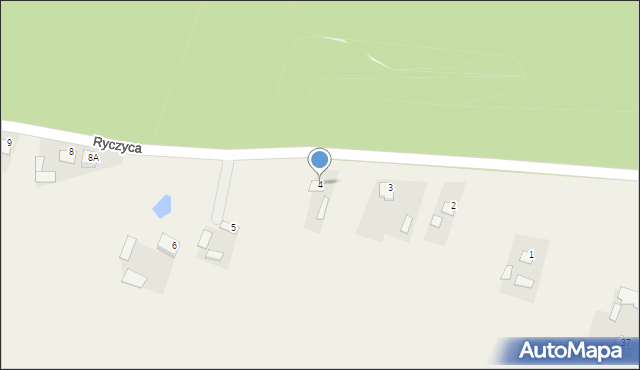 Ryczyca, Ryczyca, 4, mapa Ryczyca