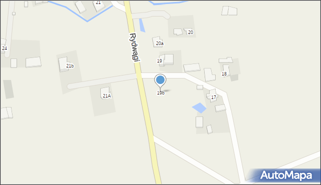 Rydwągi, Rydwągi, 19b, mapa Rydwągi