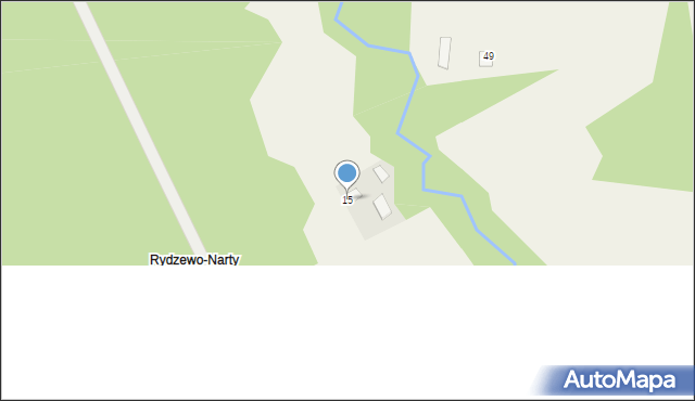 Rydzewo, Rydzewo, 15, mapa Rydzewo
