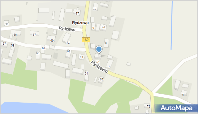 Rydzewo, Rydzewo, 7aB, mapa Rydzewo