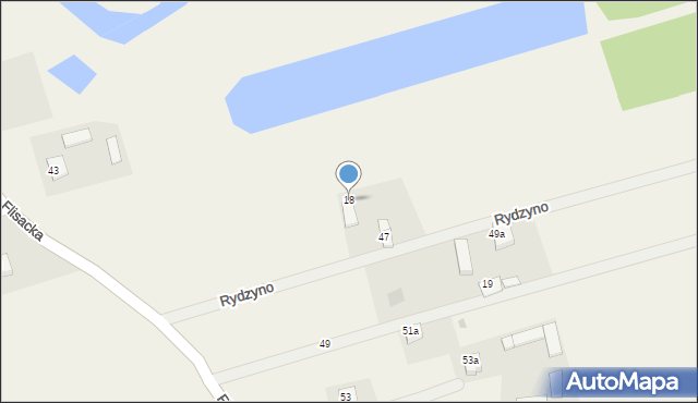 Rydzyno, Rydzyno, 18, mapa Rydzyno