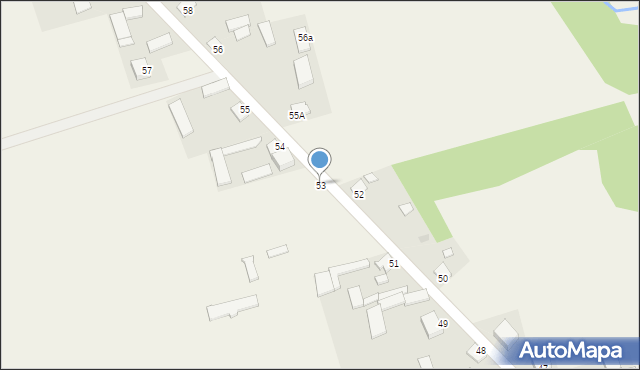 Rykały, Rykały, 53, mapa Rykały