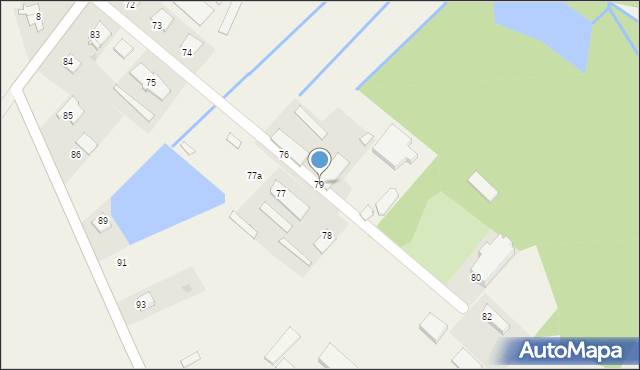 Rykały, Rykały, 79, mapa Rykały