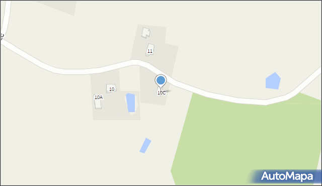 Rymanowiec, Rymanowiec, 10C, mapa Rymanowiec