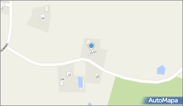 Rymanowiec, Rymanowiec, 11, mapa Rymanowiec