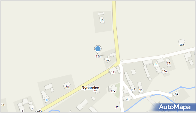 Rynarcice, Rynarcice, 12a, mapa Rynarcice