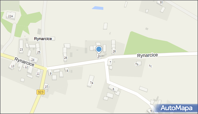 Rynarcice, Rynarcice, 27, mapa Rynarcice