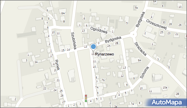 Rynarzewo, Rynek, 11A, mapa Rynarzewo