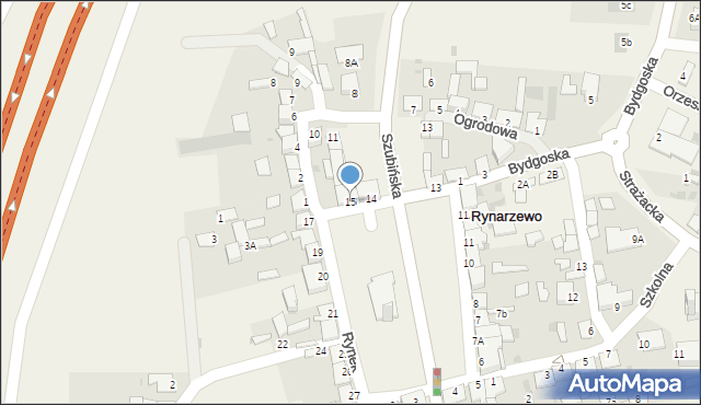 Rynarzewo, Rynek, 16, mapa Rynarzewo