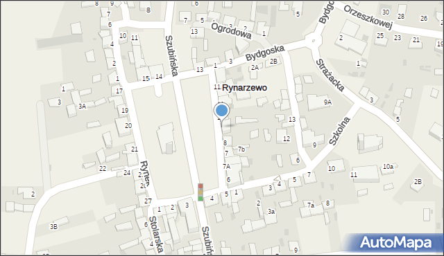 Rynarzewo, Rynek, 9, mapa Rynarzewo