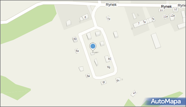 Rynek, Rynek, 6j, mapa Rynek