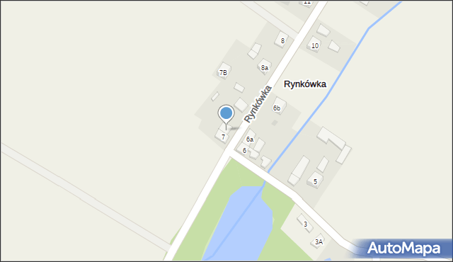 Rynkówka, Rynkówka, 7a, mapa Rynkówka