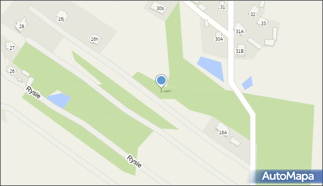 Rysie, Rysie, 16d, mapa Rysie