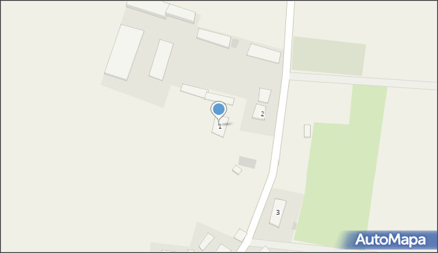 Ryszewko, Ryszewko, 1, mapa Ryszewko