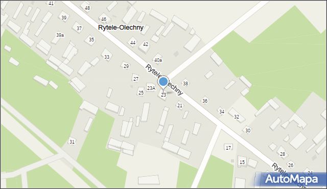 Rytele-Olechny, Rytele-Olechny, 23, mapa Rytele-Olechny