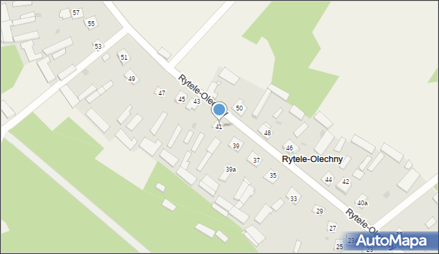 Rytele-Olechny, Rytele-Olechny, 41, mapa Rytele-Olechny