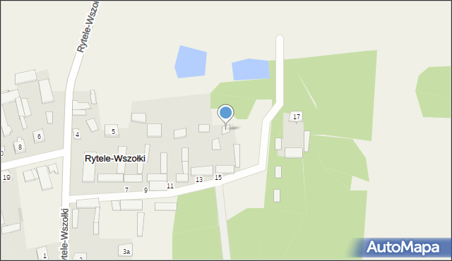 Rytele-Wszołki, Rytele-Wszołki, 15, mapa Rytele-Wszołki