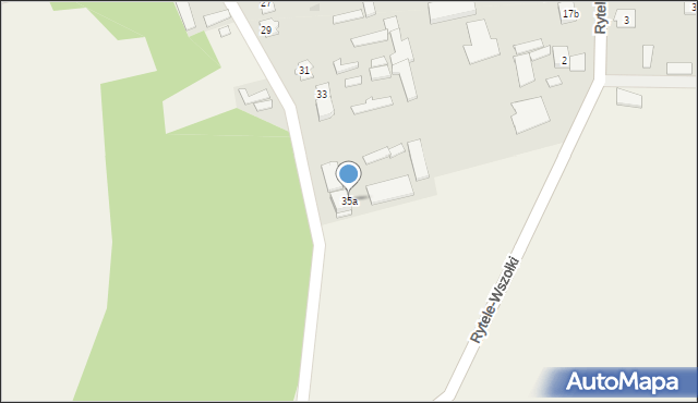 Rytele-Wszołki, Rytele-Wszołki, 35a, mapa Rytele-Wszołki