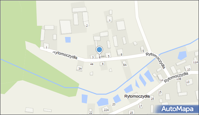 Rytomoczydła, Rytomoczydła, 4, mapa Rytomoczydła