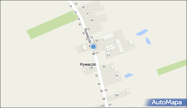 Rywaczki, Rywaczki, 88, mapa Rywaczki