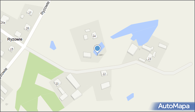 Ryzowie, Ryzowie, 24a, mapa Ryzowie