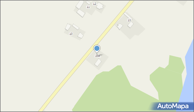 Ryżówka, Ryżówka, 10A, mapa Ryżówka
