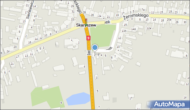 Skaryszew, Rynek, 2, mapa Skaryszew