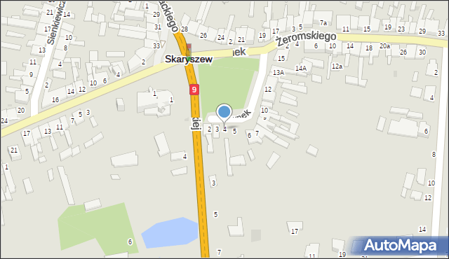 Skaryszew, Rynek, 4, mapa Skaryszew