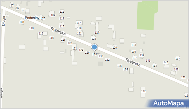 Skarżysko-Kamienna, Rycerska, 128, mapa Skarżysko-Kamienna