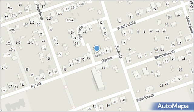 Skarżysko-Kamienna, Rynek, 61, mapa Skarżysko-Kamienna