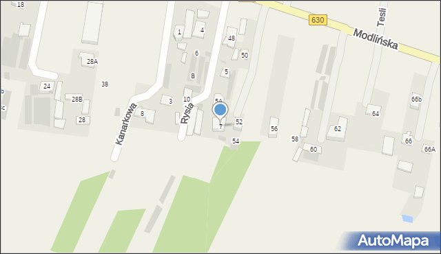 Skierdy, Rysia, 7, mapa Skierdy