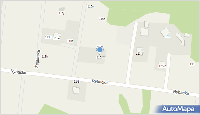 Sobolewo, Rybacka, 115s, mapa Sobolewo