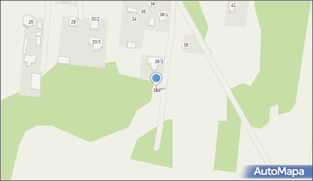Sobolewo, Rybacka, 38d, mapa Sobolewo