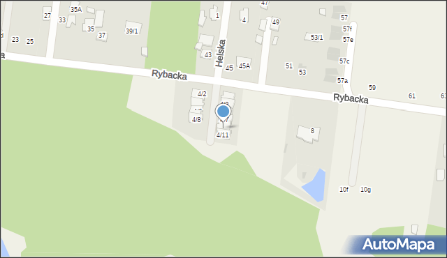 Sobolewo, Rybacka, 4/9, mapa Sobolewo