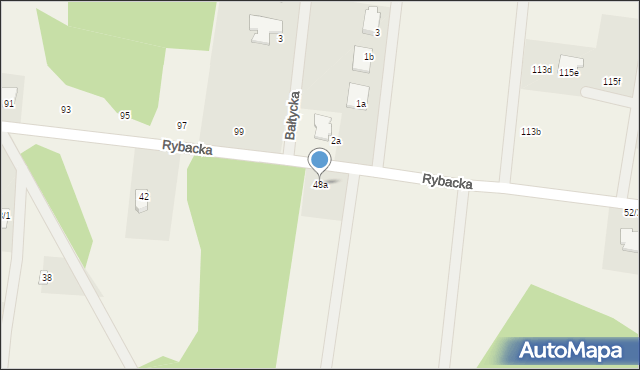Sobolewo, Rybacka, 48a, mapa Sobolewo