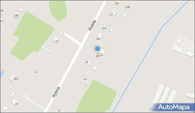 Sochaczew, Rybna, 18, mapa Sochaczew